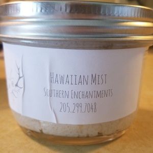 Hawaiian mist sugarscrub